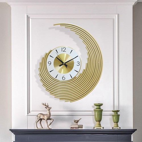 Wanduhr, schlicht, rund, modern, kreativ, für Bauernhaus, Wohnzimmer, - Bild 6 von 12