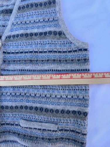 Womens Eddie Bauer LambsWool Vest 100% LambswoolSize: Large - Picture 4 of 5