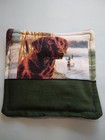 Cloth Drink Coaster, Chocolate Lab dog 276563