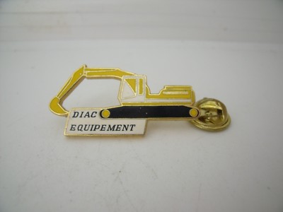 Anstecknadeln Pin Pins Badge RENAULT BAGGER DIAC EQUIPMENT EXCAVATOR TOP !