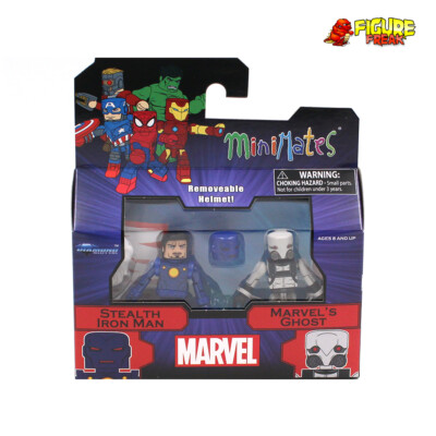 Marvel Minimates Series 80 Stealth Iron Man & Ghost
