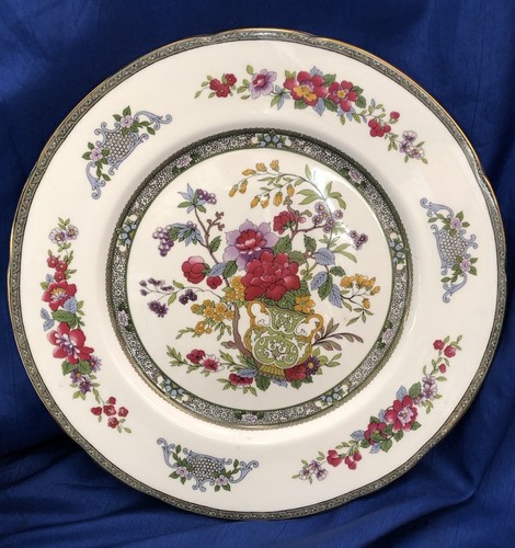 Paragon By Appointment Dinner Plate Tree Of Kashmir Gold Trim Fine Bone China - Picture 7 of 10