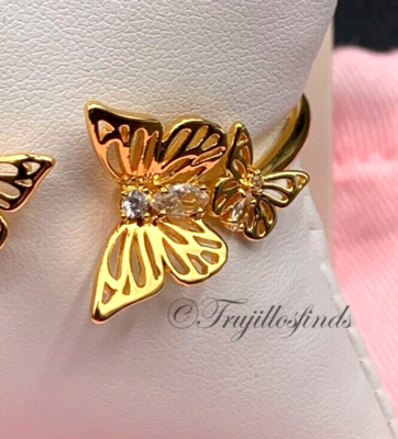 Kate Spade New York Social Butterfly Bracelet Gold Tone