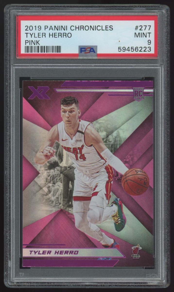 TYLER HERRO 2019 Panini Chronicles XR PINK RC #277 PSA 9 | eBay