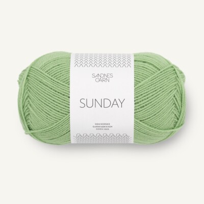 SUNDAY von SANDNES GARN - SPRING GREEN (8733) - 50 g / ca. 235 m Wolle
