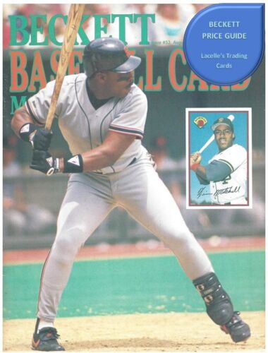 Beckett Baseball Card Monthly August 1989 Issue #53 Kevin Mitchell - Picture 1 of 3