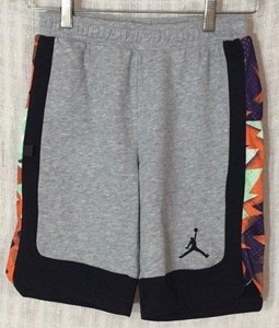 jordan sweat shorts grey