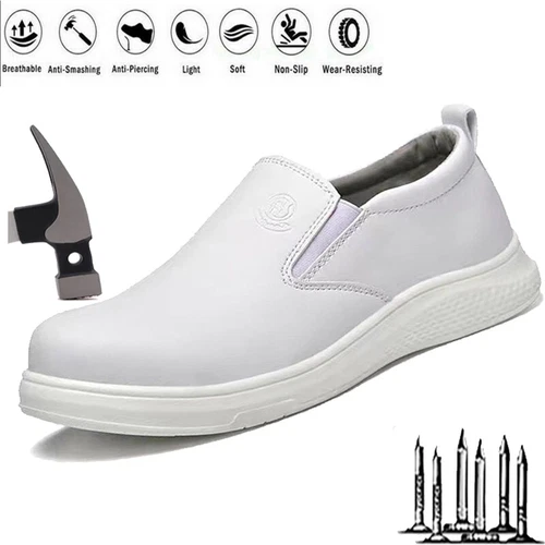 Womens Safety Shoes Composite Toe Anti-Static WaterProof Non-Slip oil resistant - Picture 14 of 16