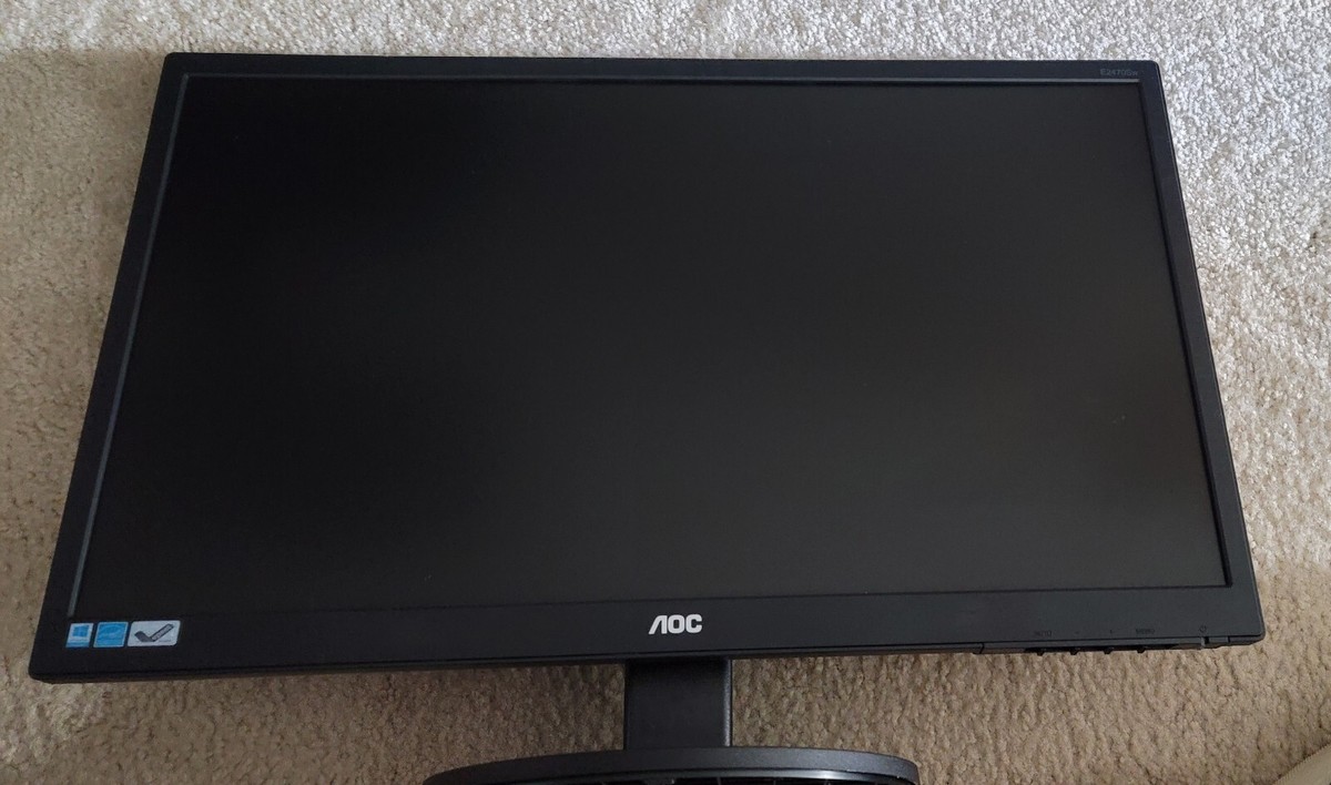 637 美品 AOC 24 LCD モニター 24B1XH 23.8 ブラック AOC 24B1XHS 23.8