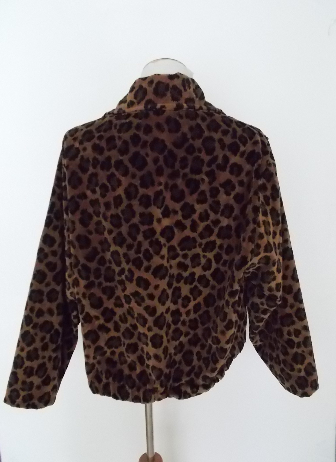 NWT New PAINTED PONY Brown Black Cheetah Animal Print JACKET Sz M L