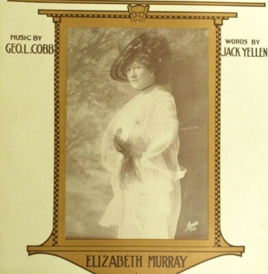 1914 Listen To That Dixie Band Elizabeth Murray Vintage Sheet Music M36