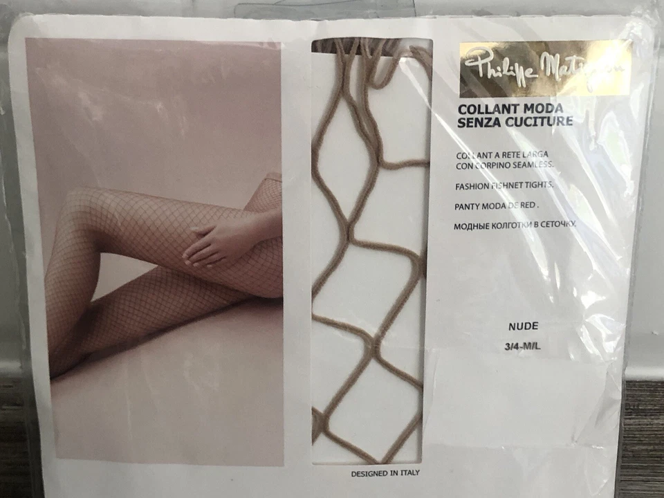 Medias Philippe Matignon Moda Red, Color: Desnudo, Talla: 3/4 Que es Grande Foto 3 de 4