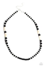 Paparazzi Legendary Lava - White - Necklace Urban Unisex