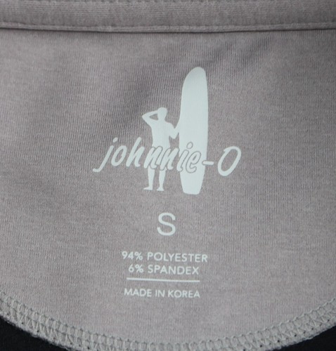 New $165 Johnnie-O PURDUE BOILERMAKERS Quarter Zip Pullover Men's SMALL S Black - Picture 7 of 8