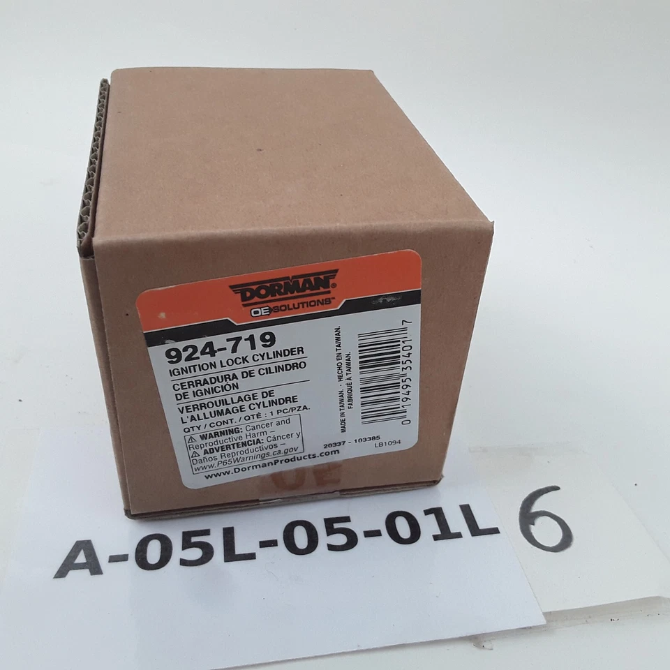 Cilindro de bloqueo de encendido Dorman 924-719 para Oldsmobile Pontiac Chevrolet 1997-2005 Foto 4 de 4