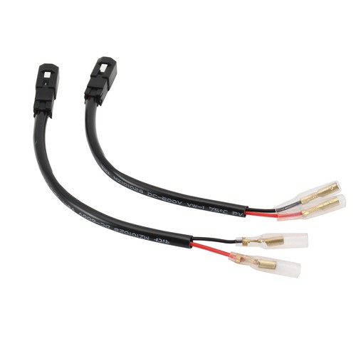 Turn Signal 2 Pin Plug Wire Adapters Indicator Bullet Connector Cable For Ducati - Picture 5 of 8