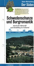 Von Schriesheim durch den Odenwald nach Heidelberg Rad- und Wanderkarte