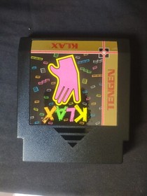 Klax For NES With Instruction Manual An All