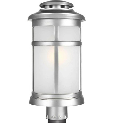 Feiss OL14307PBS Newport 1 Light 19" Painted Brushed Steel Outdoor Post Lantern - Picture 2 of 2