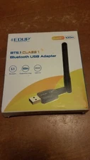 EDUP Class 1 100m Bluetooth 5.1 USB 2.0 Adapter for WIN 7/8/8.1/10 3Mbps 2.4GHz