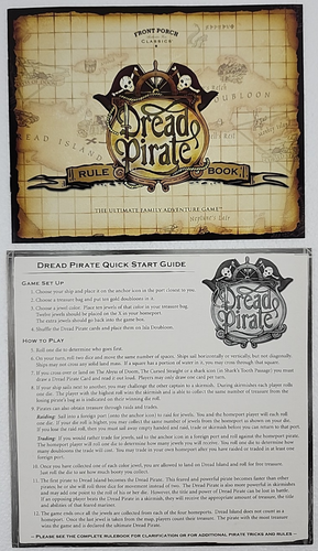 Dread Pirate Board Game Front Porch Classics Bookshelf Edition - Picture 7 of 16
