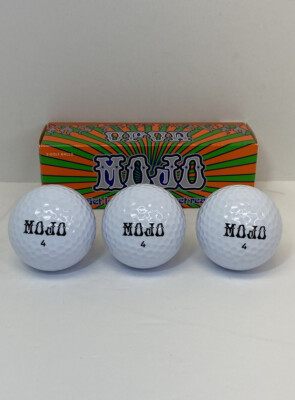 NEW -Nike Mojo Golf Balls 1 Box of Three # 4 White Long Drive Magic Core Balls