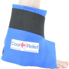 Cool Relief CRIA-1 Ankle Ice Pack Cold Wrap by Cool Relief -1 Set of Inserts