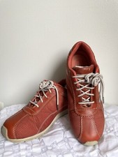 burnt orange worn oiled