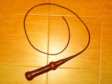 Bullwhip FREE SHIPPING ca, 4,1 feet long, 125 cm long, color brown
