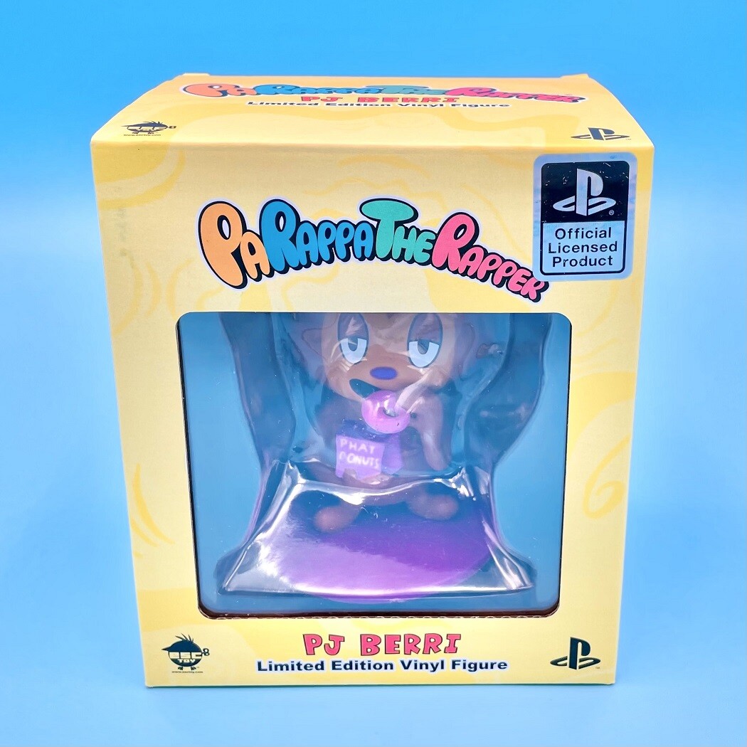 PaRappa The Rapper PJ Berri Vinyl Figure Statue 4