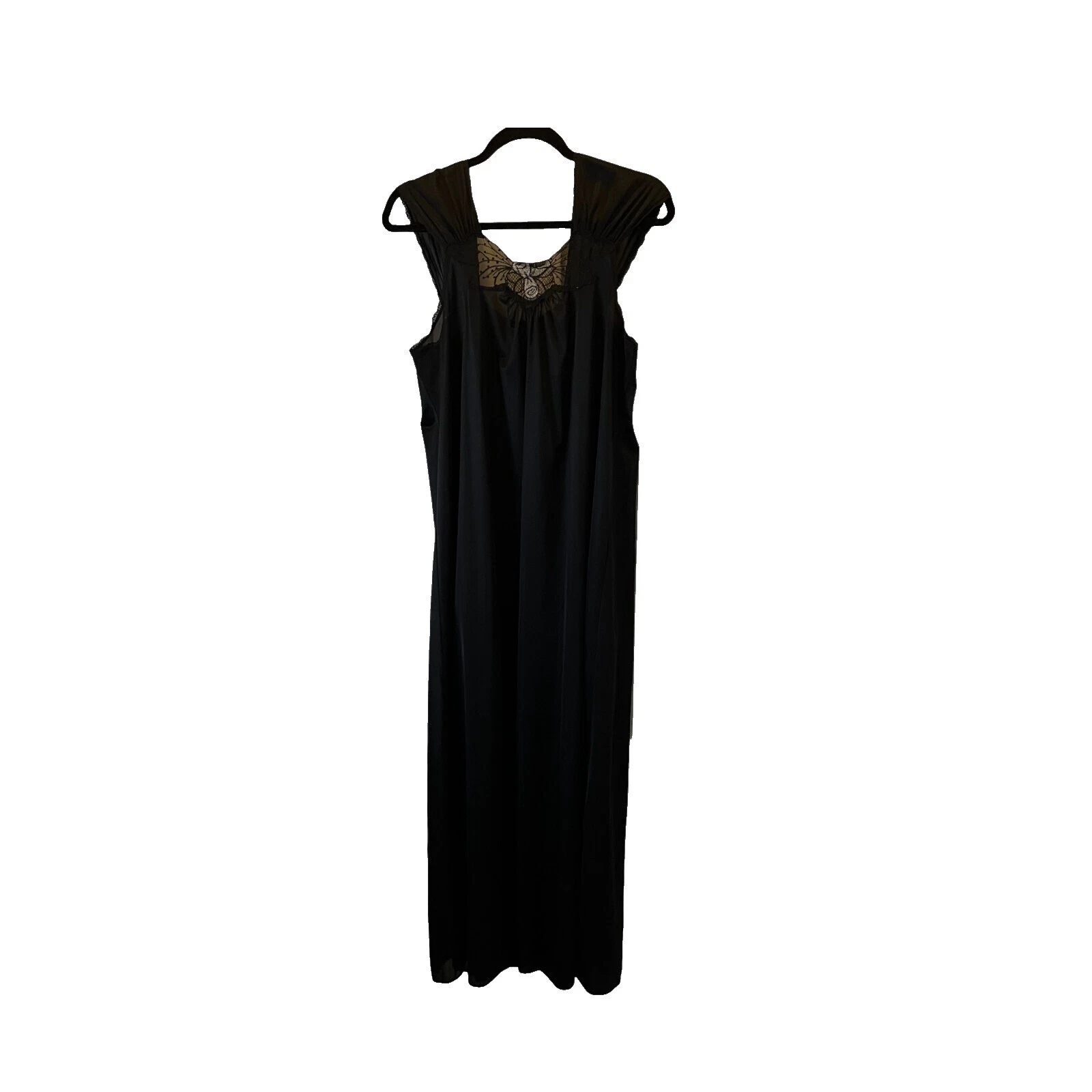 Nylon Black Vintage Sleepwear & Robes for Women