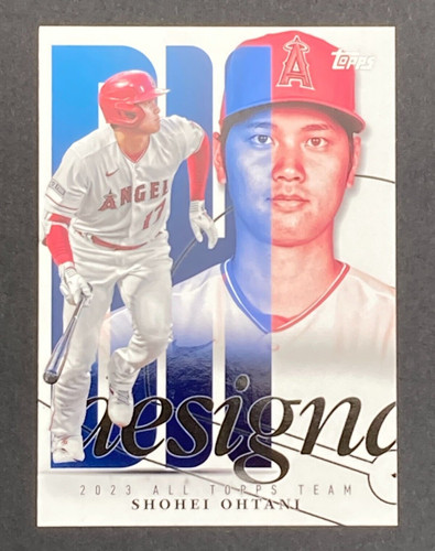 2024 Topps Series 1 2023 All-Topps Team #ATT-8 Shohei Ohtani Los Angeles Angels