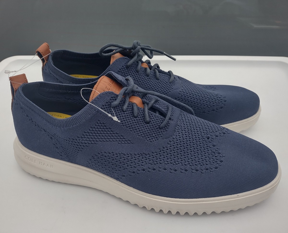 靴 COLE HAAN GRAND+ STITCHLITE WINGTIP OX Cole Haan Grand+ Stitchlite Men's Wingtip Oxford Shoes