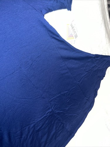 Unicorno Lularoe Medium Perfect T/12-18 blu scuro massiccio M nuovo unicorno completo 14 - Foto 6 di 13