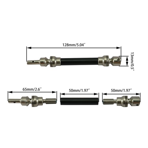 2x Slider Front/Rear Driveshaft ARA310905 for 1-8 ARRMA Typhon 3S Upgrade Parts - Picture 4 of 4