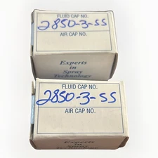 *QTY 2* Spraying Systems Co. 2850-3-SS Spray Nozzle. NEW! Free Shipping!     AH