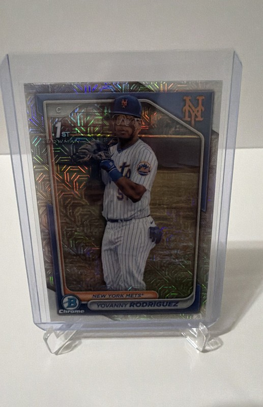 2024 Bowman Chrome - Prospects Yovanny Rodriguez #BCP-244 Mojo Refractor (RC)
