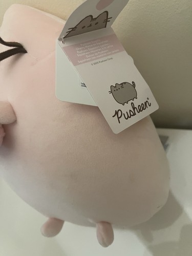 Pusheen® 9.5'' Cherry Macaron Soft Toy by GUND® Pink New With Tag - Picture 9 of 9