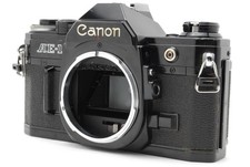  Near MINT   Canon AE-1 35mm SLR Film Camera Black From JAPAN