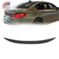 Sport Heckspoiler Lippe Schwarz Glanz Passend FüR BMW 5Er F10 F18 2010-16 No ABE