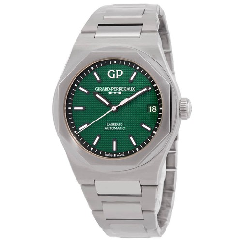 Girard Perregaux Laureato Automatic Green Dial Men's Watch 81010-11-3153-1CM