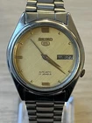 Vintage Seiko 5 Automatic 17Jewels Men Watch Day/Date Spare/Repair (ref44)