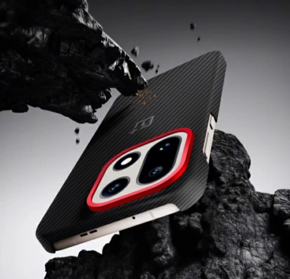 Original Oneplus 15 Case Aramid Fiber / Sandstone / Hole hollowing out Cover - Image 4 of 4