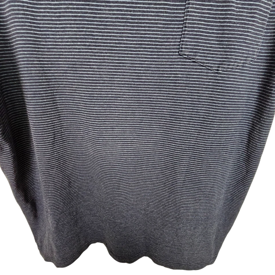 Camiseta J Crew Camiseta a Rayas Hombres XLT Azul Manga Corta Camiseta Hombres Informal Foto 3 de 4