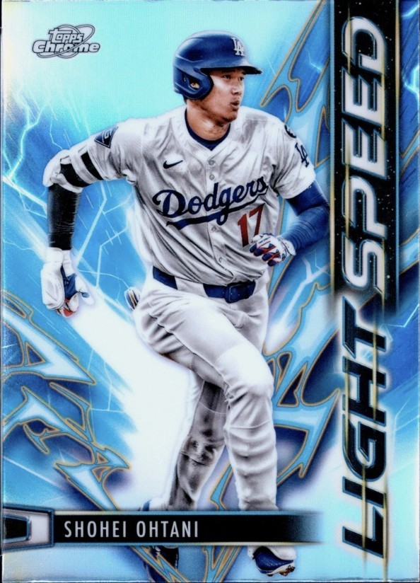 2025 Topps Chrome Cosmic Baseball Light Speed Refractor Insert Singles
