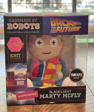 Handmade by Robots Back to the Future Marty McFly #148 Black Light FanExpo Exclu