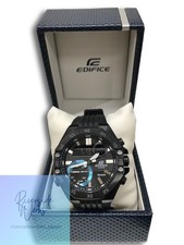 CASIO Edifice Men's Wristwatch Smartphone Link ECB-10YPB-1AJF Black Used