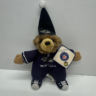 Baltimore Ravens Pajama Teddy Bear | NEW | Vintage 2000 NFl Good Stuff Bear