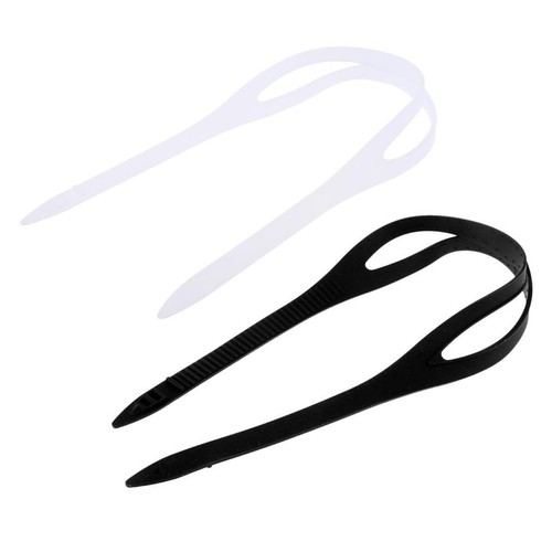 2 Stück Silikonband Ersatzband Maskenband Kopfband für Schwimmbrille Tauchbrille - Bild 4 von 7