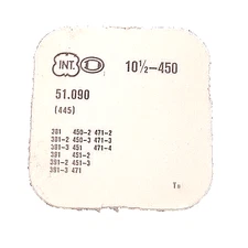 Durowe 450 Setting Lever Spring watch part #445 51.090